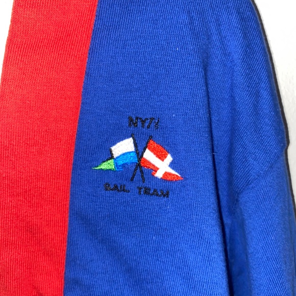 Forever 21 Colorblock Cropped Shirt - Picture 3 of 5